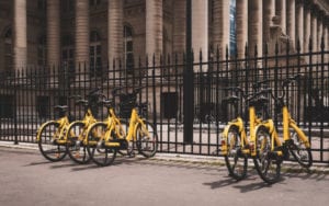 city bikes sharing economy
