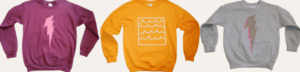 syrup and salt sweatshirts